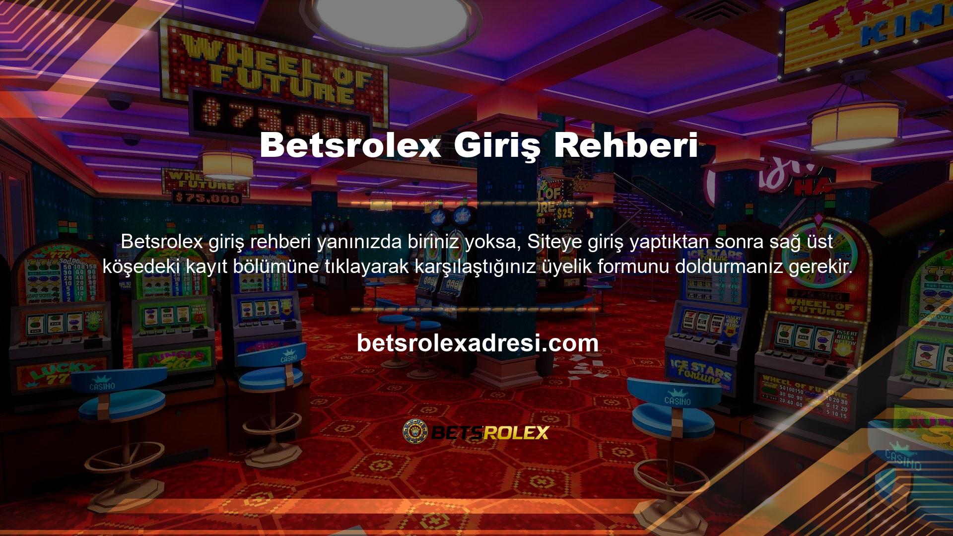 Üyelik formunu doğru bir şekilde tamamladıktan sonra, hesabınıza farklı şekillerde para yatırarak ve gelir elde ederek casino oyunları arasında popüler olan slot oyunlarını oynamaya başlayabilirsiniz